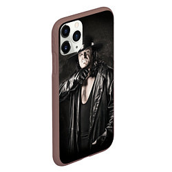 Чехол iPhone 11 Pro матовый Гробовщик 2, цвет: 3D-коричневый — фото 2