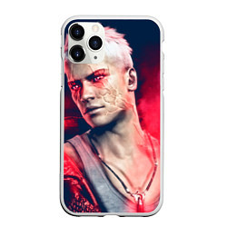 Чехол iPhone 11 Pro матовый DmC: Devil May Cry, цвет: 3D-белый