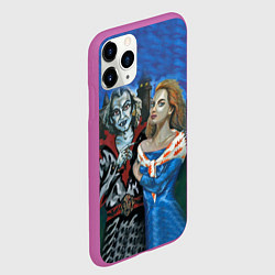 Чехол iPhone 11 Pro матовый Король и Шут, цвет: 3D-фиолетовый — фото 2
