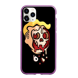 Чехол iPhone 11 Pro матовый Vault boy: Kamikaze, цвет: 3D-фиолетовый