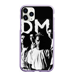 Чехол iPhone 11 Pro матовый Depeche mode: black