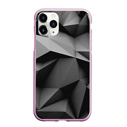 Чехол iPhone 11 Pro матовый Gray abstraction