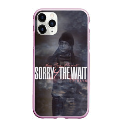 Чехол iPhone 11 Pro матовый Lil Wayne: Sorry the wait, цвет: 3D-розовый