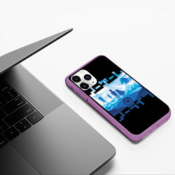 Чехол iPhone 11 Pro матовый No Game No Life, цвет: 3D-фиолетовый — фото 2