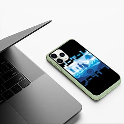 Чехол iPhone 11 Pro матовый No Game No Life, цвет: 3D-салатовый — фото 2