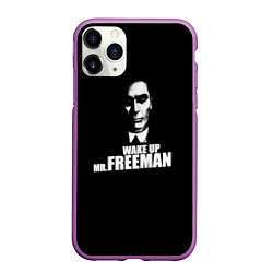 Чехол iPhone 11 Pro матовый Wake up Mr. Freeman