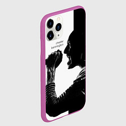 Чехол iPhone 11 Pro матовый Bennington Rock, цвет: 3D-фиолетовый — фото 2