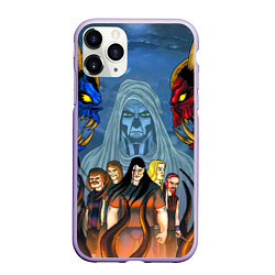 Чехол iPhone 11 Pro матовый Dethklok: Heroes