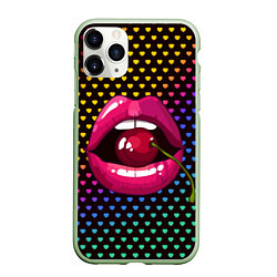 Чехол iPhone 11 Pro матовый Pop art