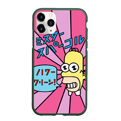 Чехол iPhone 11 Pro матовый Japanesse Homer