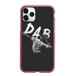 Чехол iPhone 11 Pro матовый Paul Pogba: Dab