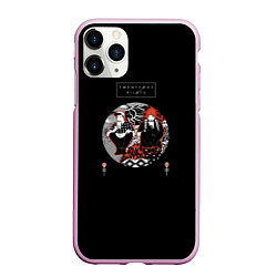 Чехол iPhone 11 Pro матовый Twenty One Pilots, цвет: 3D-розовый