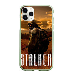 Чехол iPhone 11 Pro матовый STALKER: Radiation