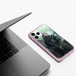 Чехол iPhone 11 Pro матовый STALKER, цвет: 3D-розовый — фото 2