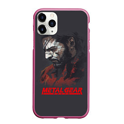 Чехол iPhone 11 Pro матовый Metal Gear Solid