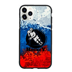 Чехол iPhone 11 Pro матовый Hockey, цвет: 3D-черный