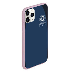 Чехол iPhone 11 Pro матовый Chelsea FC: London SW6, цвет: 3D-розовый — фото 2