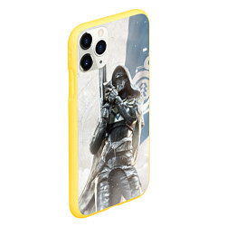 Чехол iPhone 11 Pro матовый Destiny: Blue, цвет: 3D-желтый — фото 2