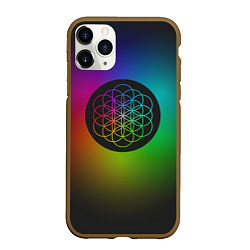 Чехол iPhone 11 Pro матовый Coldplay Colour