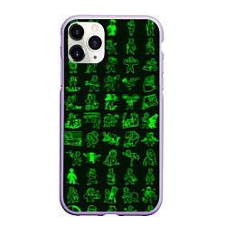 Чехол iPhone 11 Pro матовый Персонажи Fallout