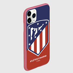 Чехол iPhone 11 Pro матовый Atletico Madrid FC 1903, цвет: 3D-малиновый — фото 2
