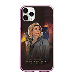 Чехол iPhone 11 Pro матовый Jodie Whittaker, цвет: 3D-розовый