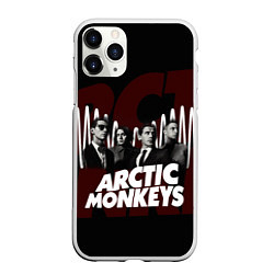 Чехол iPhone 11 Pro матовый Arctic Monkeys: White Waves, цвет: 3D-белый
