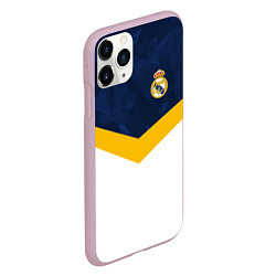 Чехол iPhone 11 Pro матовый Real Madrid FC: Sport, цвет: 3D-розовый — фото 2