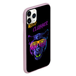 Чехол iPhone 11 Pro матовый Wild Clubber, цвет: 3D-розовый — фото 2