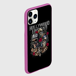 Чехол iPhone 11 Pro матовый Day of the Dead, HU, цвет: 3D-фиолетовый — фото 2