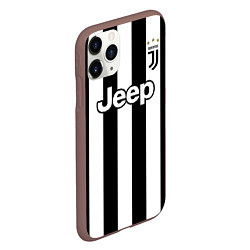 Чехол iPhone 11 Pro матовый Juventus FC: Higuain Home 17/18, цвет: 3D-коричневый — фото 2