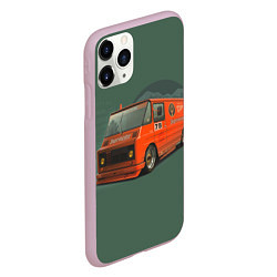 Чехол iPhone 11 Pro матовый Jagermeister, цвет: 3D-розовый — фото 2