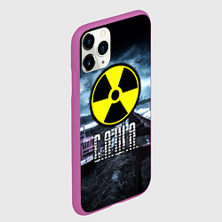 Чехол iPhone 11 Pro матовый S.T.A.L.K.E.R: Саша, цвет: 3D-фиолетовый — фото 2