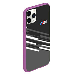 Чехол iPhone 11 Pro матовый BMW: Sport Line, цвет: 3D-фиолетовый — фото 2