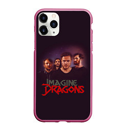 Чехол iPhone 11 Pro матовый Группа Imagine Dragons