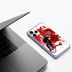 Чехол iPhone 11 Pro матовый Play a game?, цвет: 3D-светло-сиреневый — фото 2