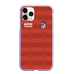 Чехол iPhone 11 Pro матовый Atletico Madrid: Red Ellipse