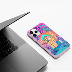 Чехол iPhone 11 Pro матовый Sayonara Boy: Allj, цвет: 3D-розовый — фото 2