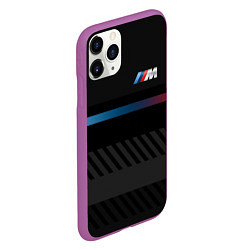 Чехол iPhone 11 Pro матовый BMW: Brand Lines, цвет: 3D-фиолетовый — фото 2