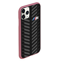 Чехол iPhone 11 Pro матовый BMW: Creative, цвет: 3D-малиновый — фото 2