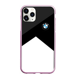 Чехол iPhone 11 Pro матовый BMW 2018 SportWear 3, цвет: 3D-розовый