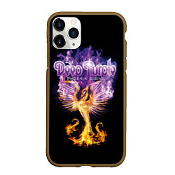 Чехол iPhone 11 Pro матовый Deep Purple: Phoenix Rising, цвет: 3D-коричневый