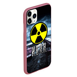 Чехол iPhone 11 Pro матовый S.T.A.L.K.E.R: Иван, цвет: 3D-малиновый — фото 2