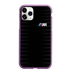 Чехол iPhone 11 Pro матовый BMW M BLACK & GREY