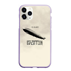 Чехол iPhone 11 Pro матовый Led Zeppelin: Fly, цвет: 3D-светло-сиреневый