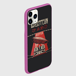 Чехол iPhone 11 Pro матовый Led Zeppelin: Mothership, цвет: 3D-фиолетовый — фото 2