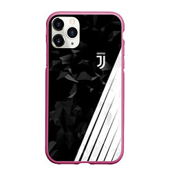 Чехол iPhone 11 Pro матовый FC Juventus: Abstract