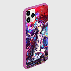 Чехол iPhone 11 Pro матовый No Game No Life Zero, цвет: 3D-фиолетовый — фото 2