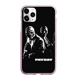 Чехол iPhone 11 Pro матовый Payday, цвет: 3D-розовый