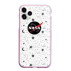 Чехол iPhone 11 Pro матовый NASA: Moonlight